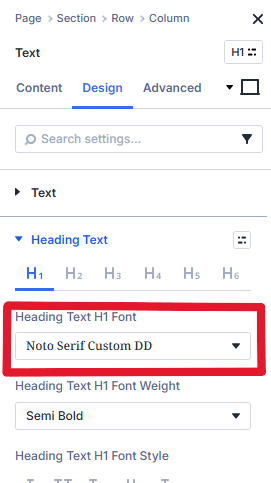 Add a Font Type to Divi